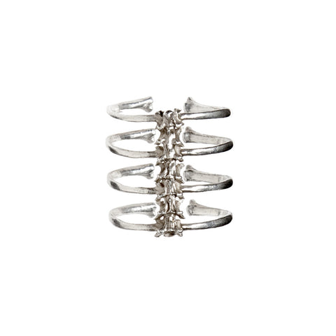 4 Ribs Spine Ring
