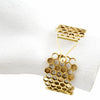 Detail Honeycomb Bracelet Gold By Ayaka Nishi