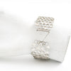 Detail Honeycomb Bracelet Silver By Ayaka Nishi