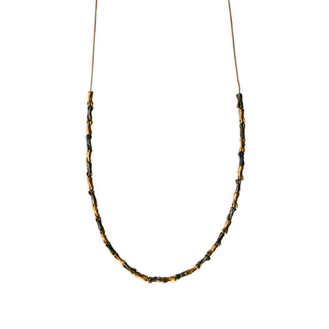 Bone Beads Necklace by Ayaka Nishi