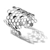 Honeycomb Bracelet Silver by Ayaka Nishi