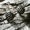 Dome Honeycomb Earring