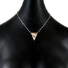 Melange Triangle Necklace by Ayaka Nishi