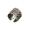 Scale Ring Antique Silver by Ayaka Nishi 