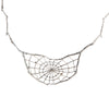 Spider Web Necklace Silver by Ayaka Nishi
