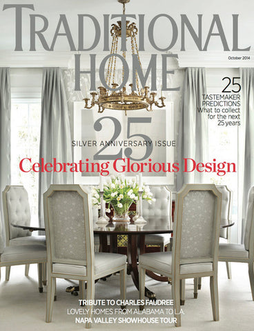 Traditional  Home Magazine October 2014 Cover