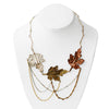 Three Leaves Necklace by Ayaka Nishi