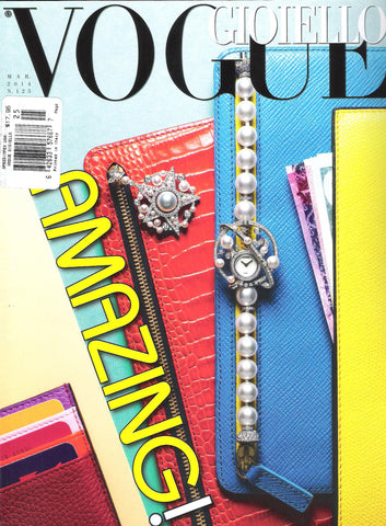 Vogue GIOIELLO March issue 2014 Cover