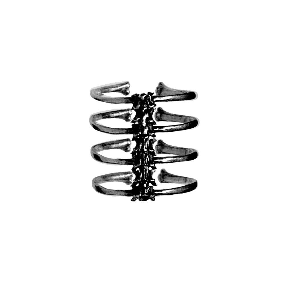 4 Ribs Spine Ring