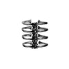 Antique Silver 4 Ribs Spine Ring by Ayaka Nishi