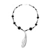 Insect Wing Lava Necklace