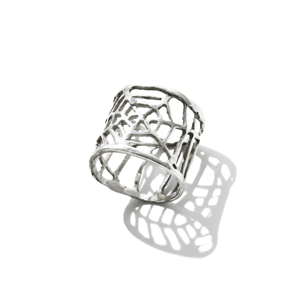 Spider Ring with Gem - The Great Frog