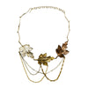 Three Leaves Necklace by Ayaka Nishi