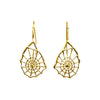Spider Web Earring Gold by Ayaka Nishi