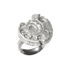 Silver Back Ammonite Ring by Ayaka Nishi