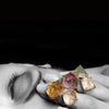 Bone Citrine Ring by Ayaka Nishi on model