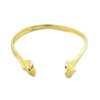 Gold Bone Bracelet by Ayaka Nishi