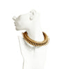 Short  Spine Leather Necklace
