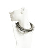 Short  Spine Leather Necklace