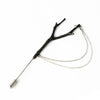 Cast from an tree, this Branch Pin in created in oxidized sterling silver  and is accented with a diamond. Hand crafted at our New York Studio. Versatile accessory for many looks including scarves, jackets, and more. Appx. 4.5" length.