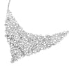 Silver Big Cell Necklace by Ayaka Nishi