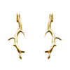 Gold Coral Earring by Ayaka Nishi