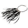 Black Feather Necklace by Ayaka Nishi