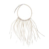 White Feather Necklace by Ayaka Nishi