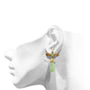 Honey Bee Chrysoprase Earring