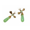 Honey Bee Chrysoprase Earring