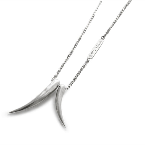 Long Horn Necklace