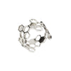 Honeycomb Ring Silver by Ayaka Nishi