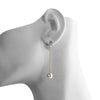 Bone Pearl Earring