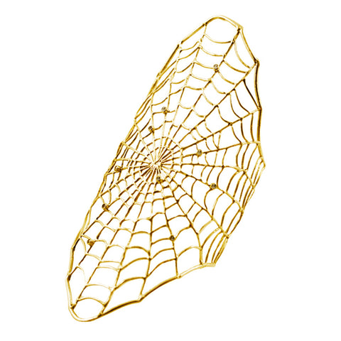 Spider Web Bracelet Gold by Ayaka Nishi