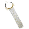 White Long Fish Scale Necklace by Ayaka Nishi