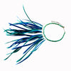 Blue Feather Necklace by Ayaka Nishi