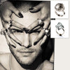 Bone Quartz Ring and Sea Urchin Ring __Spirit & Flesh Magazine