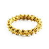 Linked Spine Ring Gold by Ayaka Nishi