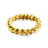 Linked Spine Ring Gold by Ayaka Nishi