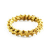 18K Yellow Gold Linked Spine Ring by Ayaka Nishi
