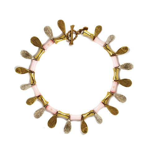 Leaves Coral bracelet