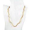Branch Necklace Gold by Ayaka Nishi on model