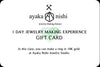 1 Day Jewelry Making Class Gift Card
