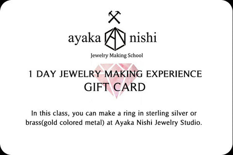 1 Day Jewelry Making Class Gift Card