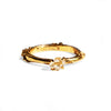 18K Gold Melange Herkimer Diamond Ring