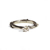 18K Gold Melange Herkimer Diamond Ring