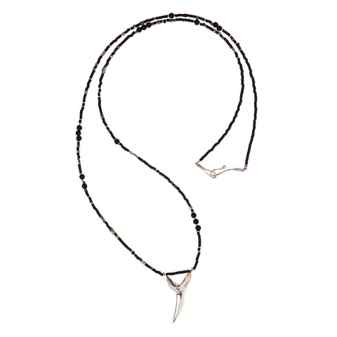 Long Shark Tooth Necklace by Ayaka Nishi
