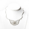 Spider Web Necklace Silver by Ayaka Nishi
