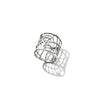 Spider Web Pinky Ring Silver by Ayaka Nishi