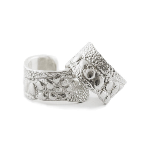 Melange Texture Wedding Ring